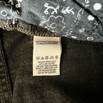 We The Free  Chewed Up Mid Rise Straight Leg Jeans Black Distressed 25 Photo 11