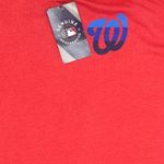Majestic MLB Washington Nationals Women's Short Sleeve Bi-Blend Graphic Print Tee, M Photo 2