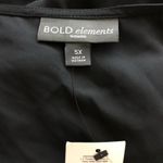 Bold Elements Woman Black Cold Shoulder Romper Photo 6