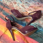 White House | Black Market  plum stiletto heels sise 7M Photo 4