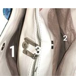 Charming Charlie Blue and Cream Women's Bag Photo 5