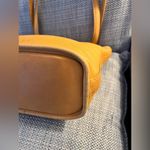 Coach Vintage Tribeca Legacy Tan Leather Tote Bag dbl handles zip top & pocket Photo 3