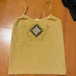 Western nashville brown beaded tank top Photo 0