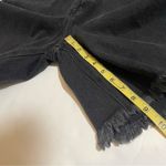 Wild Fable NWT 10 Black Wash Denim High Rise Bermuda Shorts Long Cutoff Hems New Photo 8