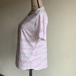 Rae Dunn  Cat Mom Tie Dye Pink WhiteTee Shirt Photo 4