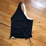 Forever 21 Black/White Reversible Thong Bodysuit NWT Photo 2