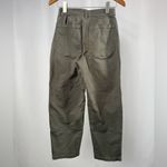 Everlane  Organic Cotton Utility Barrel Pants in Army Green Size 00 Photo 4
