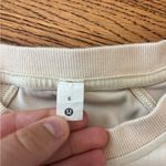 Lululemon Cream Sweatshirt with Puffed Sleeves Photo 2