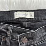 Abercrombie & Fitch Abercrombie Black 90’s Slim Straight Ultra High Rise Jeans Photo 3