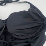 La Blanca  Swimsuit SZ 8 One Piece Black NWOT Halter Island Goddess Lingerie Mio Photo 10