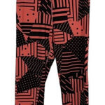 Nike ‎ Pro Dri Fit Capri Capris Womens Medium Pink Black Geometric Activewear Photo 0