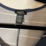 Rue 21 Juniors Long Sleeve Striped Dress Size Large Photo 1