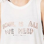 Spiritual Gangster x SOUL Cycle Soul is All We Need Tank Photo 1