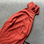 Lulus Lulu’s Got The Groove Ribbed Halter Mini Dress Small NWT Photo 6