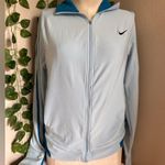 Nike Vintage Women’s  Full Zip Hoodie Blue Size Medium Photo 0