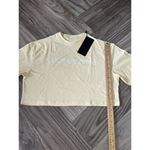 Alphalete  Women’s Performance Outlined LS Crop - Sea Salt , Size XS Photo 5