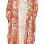 Kimono beautiful pattern OS Orange Size undefined Photo 0