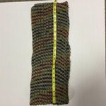 Multi Colored Tan Purple Blue Green Yellow Orange Sequin Knit Infinity Scarf Multiple Photo 4