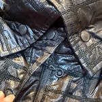 Samuel Dong Quoted Parka Dress/Coat Brown Size L Photo 9