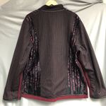 KOOS of course ! L Asian inspired reversible coat with 100% silk overlay Size L Photo 6