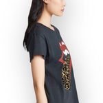 Daydreamer ā» Rolling Stones Plush Leopard Rock Band Tee T Shirt ā» Vintage Black Photo 1