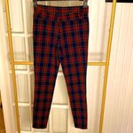 ZARA  Plaid Skinny Trouser Pants Photo 3