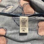 LuLaRoe /Top Sz XL Lynnai Cherry Print High Low Hem Scoop Neck Long Sleeves Photo 4