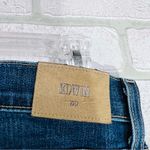 Edwin Bree Midrise Straight Raw Hem Deja Blue Wash Jeans Size 28 Photo 10