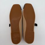 Vivaia Margot Mary Jane Comfort Minimalist Arch Support Flats Nude Black 9.5 Photo 6