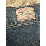 Vintage y2k Levi Strauss Signature Womens Denim Maxi Skirt Button Fly Slit Sz 10 Blue Photo 7