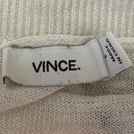 Vince Women's Multicolor Stripe Linen Relaxed Long Sleeve Pullover Sweater Top S Photo 2