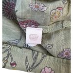 LC Lauren Conrad Green Floral Long Sleeve Top Women Size XS | 46-40 Photo 2