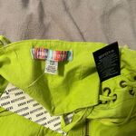 Urban Outfitters Lime Green Halter Zip-Up Top Photo 3