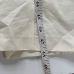 ZARA  Dress Sz M Ecru Linen‎ Blend Midi Old Money Nouveau Riche Bridal Beach Photo 5