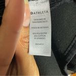 Athleta  Sz M Cozy Karma Wrap Jacket Cardigan Oversized Fleece Black 383713 Photo 5