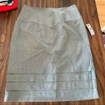 Worthington NWT  Gray Heather Career Church Skirt 12 Photo 0