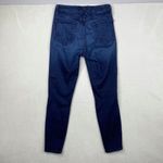 Good American  Good Waist Crop Skinny Jeans High-Rise Dark Wash Size 4/27 Photo 6