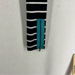 Aeropostale  Long Sleeve Cropped Striped Round Neck Top XL Black Photo 5