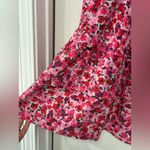 Zexxxy Women's Floral Pink Long Sleeves Ruffle Dress Size XL NWT Photo 5