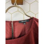Madewell Corduroy Relaxed Mini Dress in Rusted - Size - Medium Photo 3