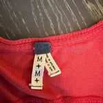 Free People  Malibu Thermal Top medium red V-Neck Long Sleeve Pullover Women Photo 6