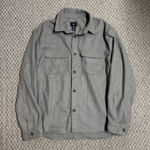 H&M  Men’s NWT Stylish Light Gray Casual Button Down Shirt Jacket  Photo 0