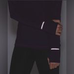 Lululemon First Mile 1/2 Zip Pullover Long Sleeve in Magenta Size 6 Photo 5