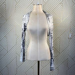 Bryn Walker  Tie Dye Amaia Dress‎ w/ Matching Shrug Photo 11