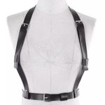 Black O Ring Harness Punk Festival Steampunk New Photo 0