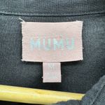 Show Me Your Mumu Black Marcella Linen Button Down Shirt Medium Coastal Beach Photo 1