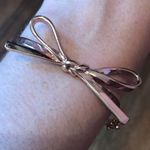Kate Spade Rose Gold Ribbon Bangle Photo 0