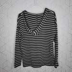 American Eagle | Soft & Sexy Plush Striped Hoodie Photo 2