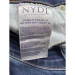 NYDJ Jeans Womens High Rise Wide Leg Capri Medium Wash Caliente Blue Size 6 Photo 6