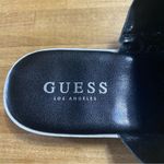 Guess Black and White Slide Sandals sz9 Photo 1